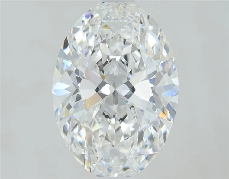 2.09ct Oval Lab Grown Diamond (Colour E, Clarity VVS2, IGI Certified)