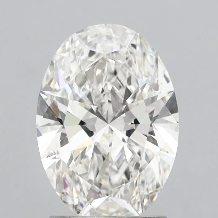 2.09ct Oval Lab Grown Diamond (Colour F, Clarity VVS2, IGI Certified)