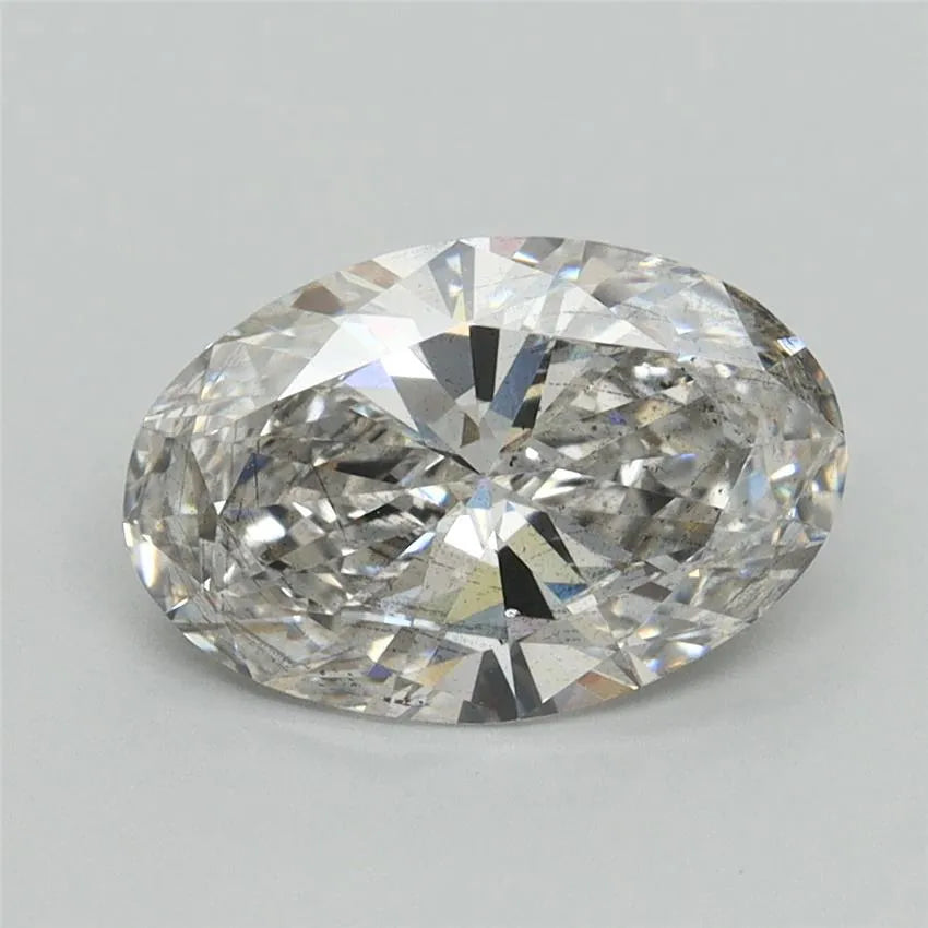 2.09ct Oval Lab Grown Diamond (Colour G, Clarity SI2, IGI Certified)