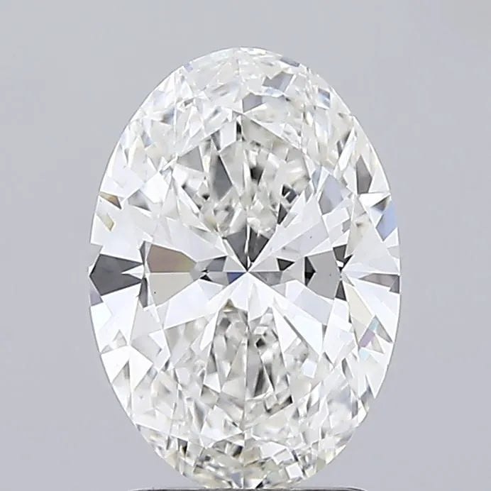 2.09ct Oval Lab Grown Diamond (Colour G, Clarity VS1, IGI Certified)