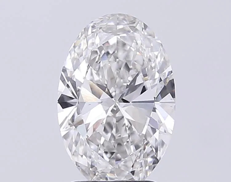2.09ct Oval Lab Grown Diamond (Colour G, Clarity VVS2, IGI Certified)