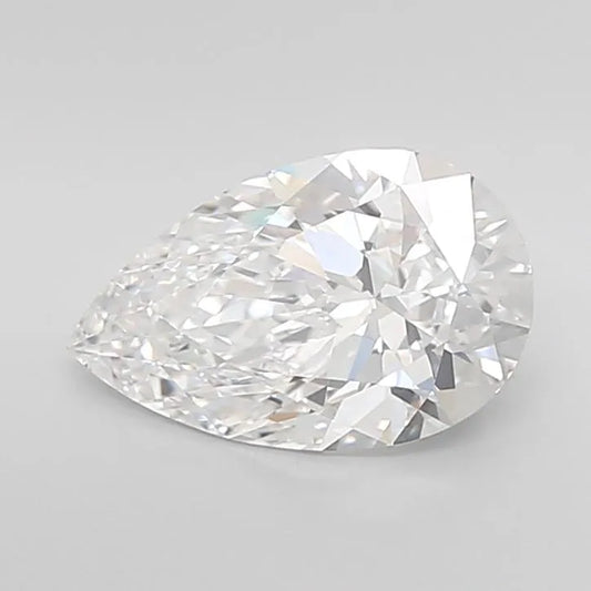 2.09ct Pear Lab Grown Diamond (Colour D, Clarity VVS1, Cut EX, IGI Certified)