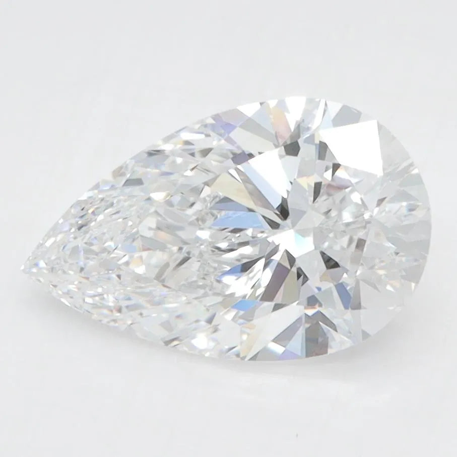 2.09ct Pear Lab Grown Diamond (Colour D, Clarity VVS1, IGI Certified)