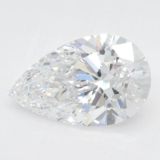 2.09ct Pear Lab Grown Diamond (Colour D, Clarity VVS1, IGI Certified)