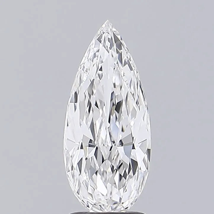 2.09ct Pear Lab Grown Diamond (Colour F, Clarity VVS1, IGI Certified)