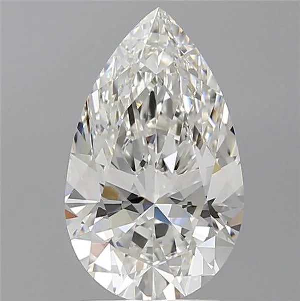 2.09ct Pear Lab Grown Diamond (Colour F, Clarity VVS2, IGI Certified)