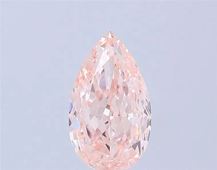 2.09ct Pear Lab Grown Diamond (Colour Fancy Pink, Clarity VS1, IGI Certified)