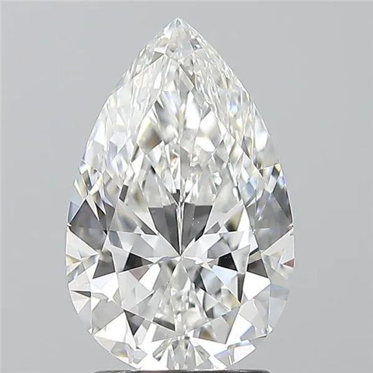 2.09ct Pear Natural Diamond (Colour E, Clarity VS2, GIA Certified)