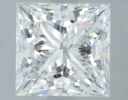2.09ct Princess Lab Grown Diamond (Colour F, Clarity VVS2, IGI Certified)