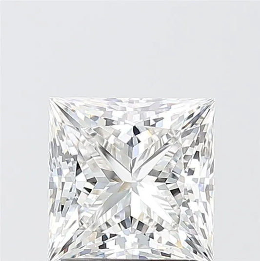 2.09ct Princess Lab Grown Diamond (Colour F, Clarity VVS2, IGI Certified)