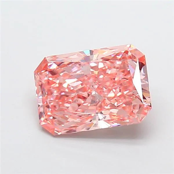 2.09ct Radiant Lab Grown Diamond (Colour Fancy Vivid Pink, Clarity SI1, IGI Certified)