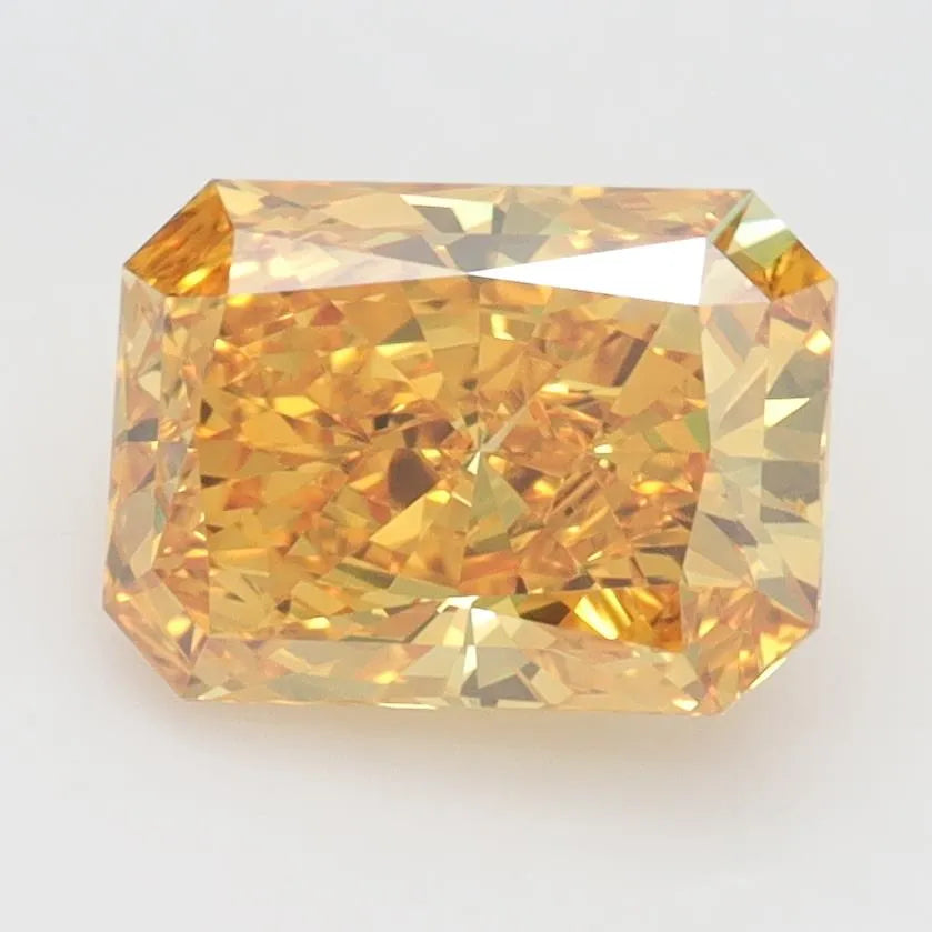 2.09ct Radiant Lab Grown Diamond (Colour Fancy Vivid Yellow, Clarity VVS1, IGI Certified)