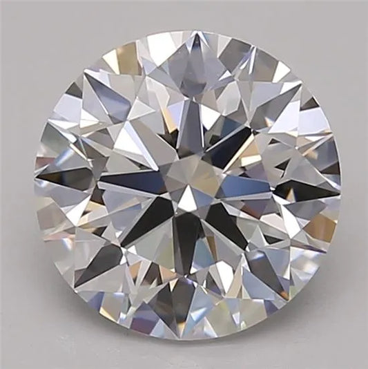 2.09ct Round Lab Grown Diamond (Colour D, Clarity IF, Cut EX, GIA Certified)