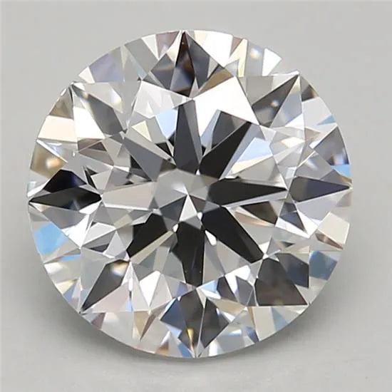 2.09ct Round Lab Grown Diamond (Colour D, Clarity IF, Cut EX, GIA Certified)