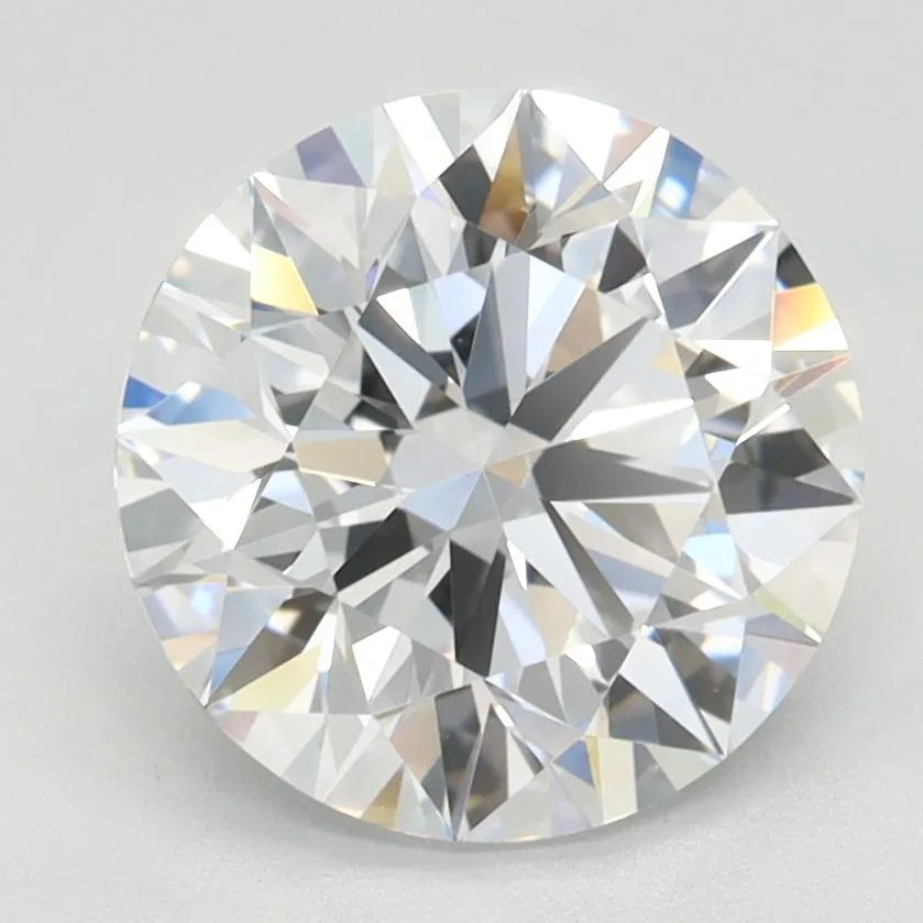 2.09ct Round Lab Grown Diamond (Colour D, Clarity VVS1, Cut ID, IGI Certified)