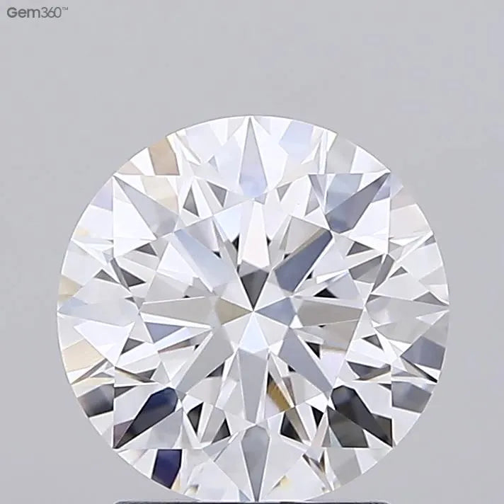 2.09ct Round Lab Grown Diamond (Colour E, Clarity VVS1, Cut EX, GIA Certified)