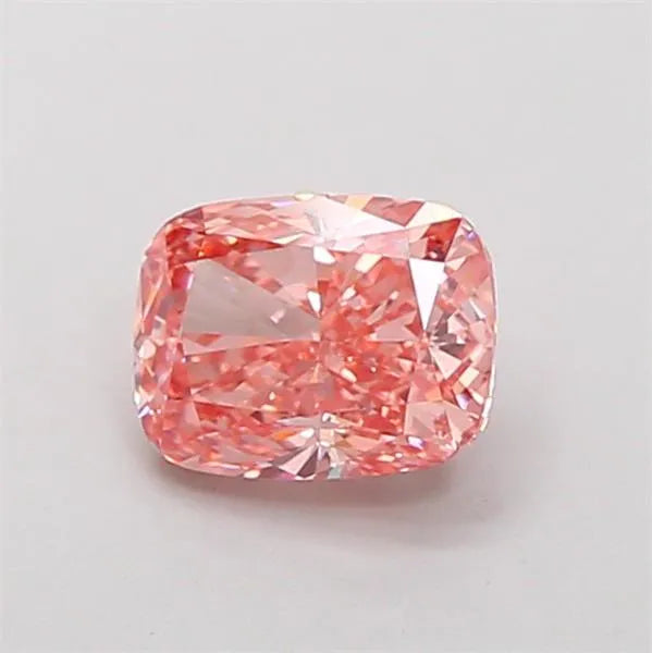 2.10ct Cushion modified Lab Grown Diamond (Colour Fancy Vivid Pink, Clarity VVS2, IGI Certified)