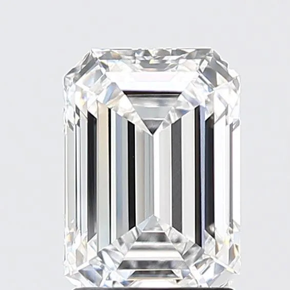 2.10ct Emerald Lab Grown Diamond (Colour D, Clarity VVS2, IGI Certified)