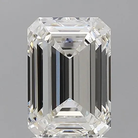 2.10ct Emerald Lab Grown Diamond (Colour F, Clarity VS1, IGI Certified)
