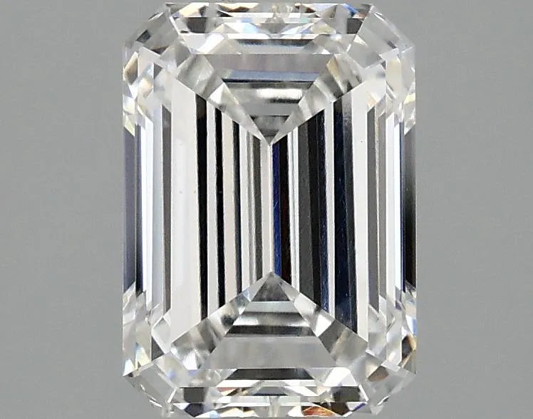 2.10ct Emerald Lab Grown Diamond (Colour F, Clarity VVS2, IGI Certified)