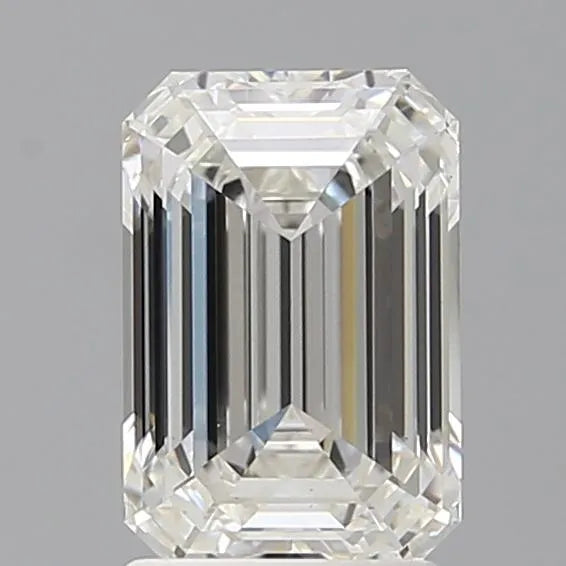 2.10ct Emerald Lab Grown Diamond (Colour F, Clarity VVS2, IGI Certified)