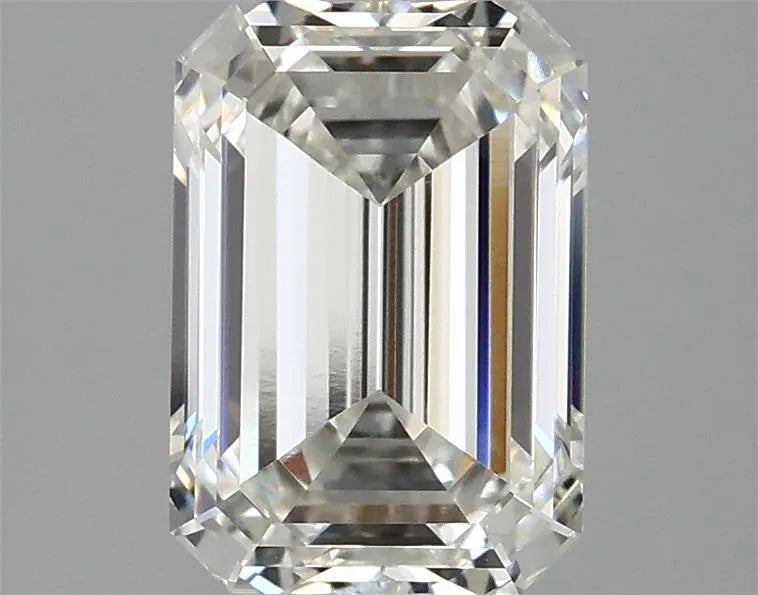 2.10ct Emerald Lab Grown Diamond (Colour G, Clarity VVS1, IGI Certified)