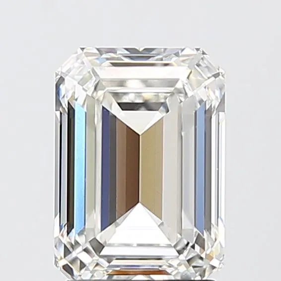 2.10ct Emerald Lab Grown Diamond (Colour G, Clarity VVS1, IGI Certified)