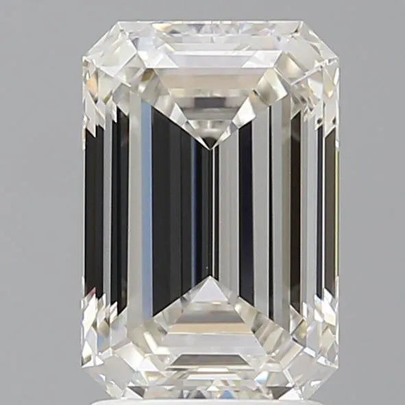 2.10ct Emerald Lab Grown Diamond (Colour H, Clarity VVS2, Cut VG, IGI Certified)