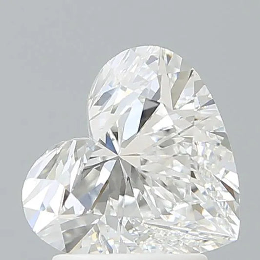 2.10ct Heart Lab Grown Diamond (Colour D, Clarity VVS1, IGI Certified)