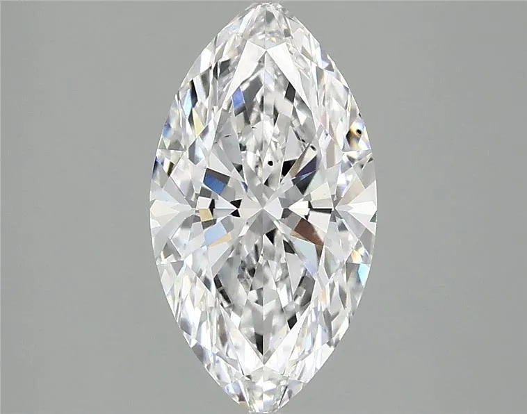 2.10ct Marquise Lab Grown Diamond (Colour D, Clarity SI1, IGI Certified)