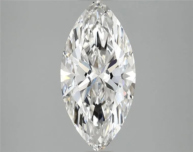 2.10ct Marquise Lab Grown Diamond (Colour F, Clarity VVS2, IGI Certified)