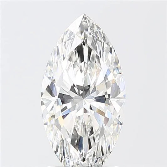 2.10ct Marquise Lab Grown Diamond (Colour F, Clarity VVS2, IGI Certified)