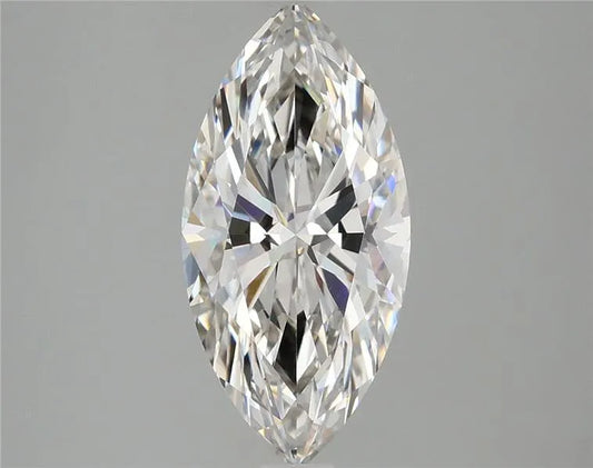 2.10ct Marquise Lab Grown Diamond (Colour G, Clarity VVS2, IGI Certified)