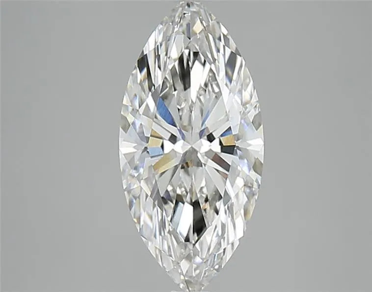 2.10ct Marquise Lab Grown Diamond (Colour G, Clarity VVS2, IGI Certified)