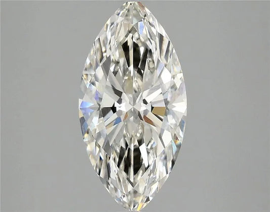 2.10ct Marquise Lab Grown Diamond (Colour H, Clarity VVS2, IGI Certified)