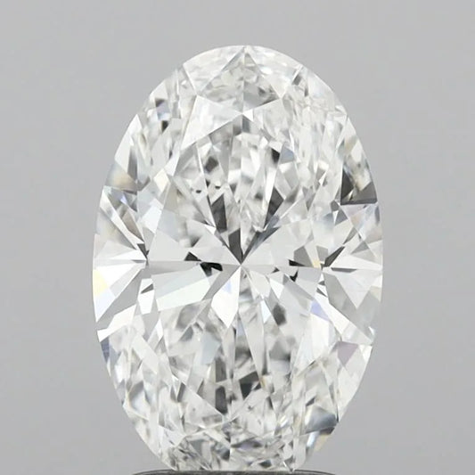 2.10ct Oval Lab Grown Diamond (Colour D, Clarity VS1, IGI Certified)