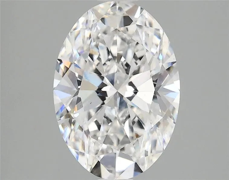 2.10ct Oval Lab Grown Diamond (Colour D, Clarity VS2, IGI Certified)