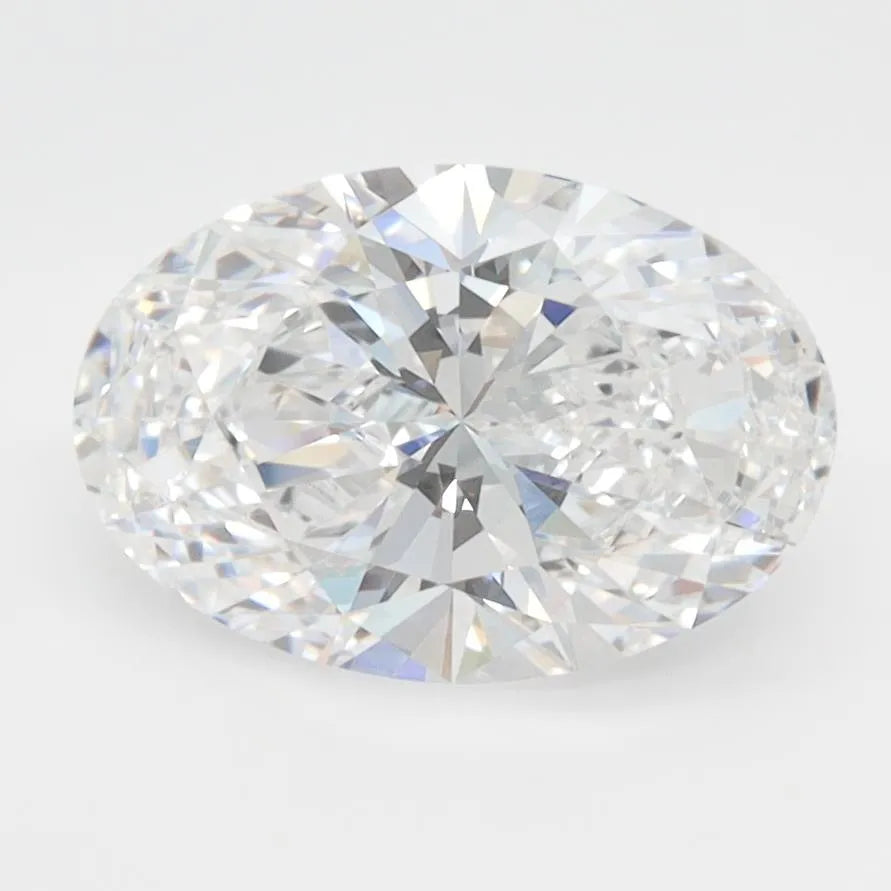 2.10ct Oval Lab Grown Diamond (Colour D, Clarity VVS1, GIA Certified)