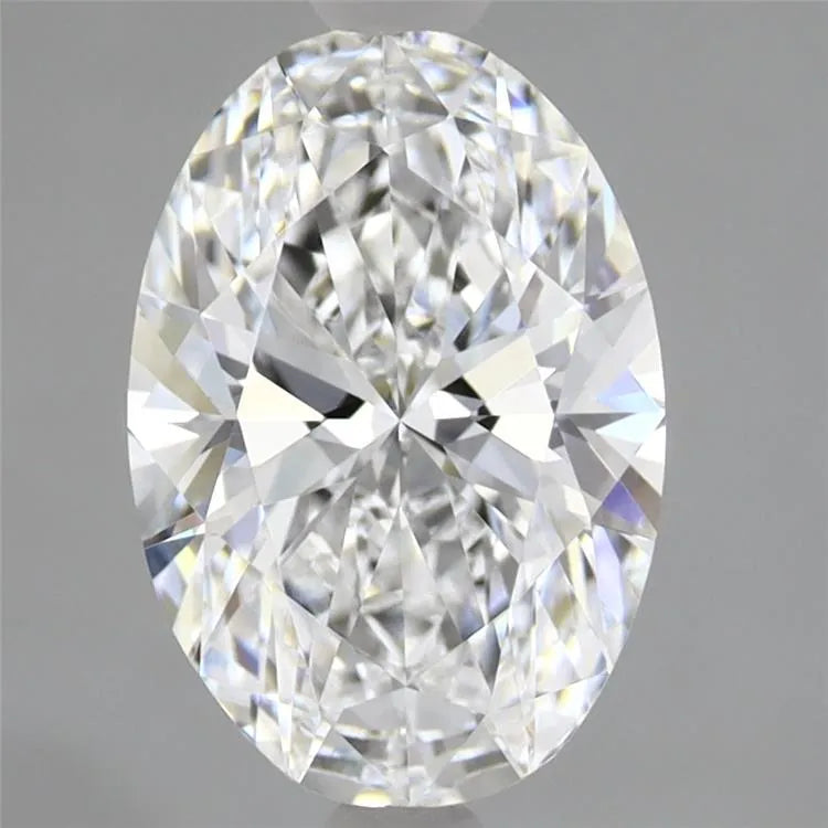 2.10ct Oval Lab Grown Diamond (Colour D, Clarity VVS1, IGI Certified)