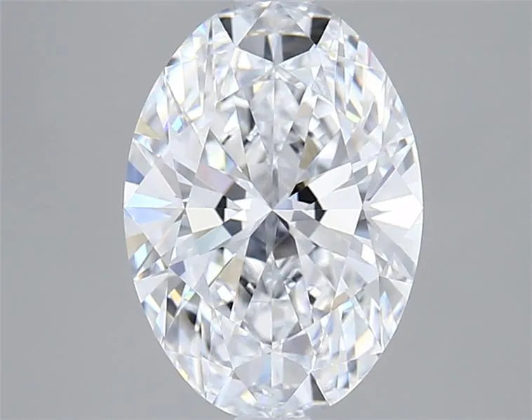 2.10ct Oval Lab Grown Diamond (Colour D, Clarity VVS1, IGI Certified)