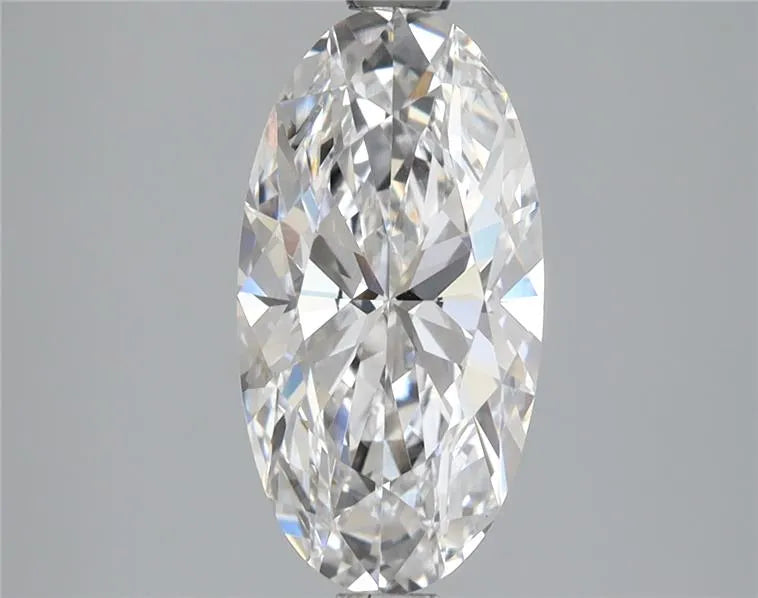 2.10ct Oval Lab Grown Diamond (Colour D, Clarity VVS2, IGI Certified)