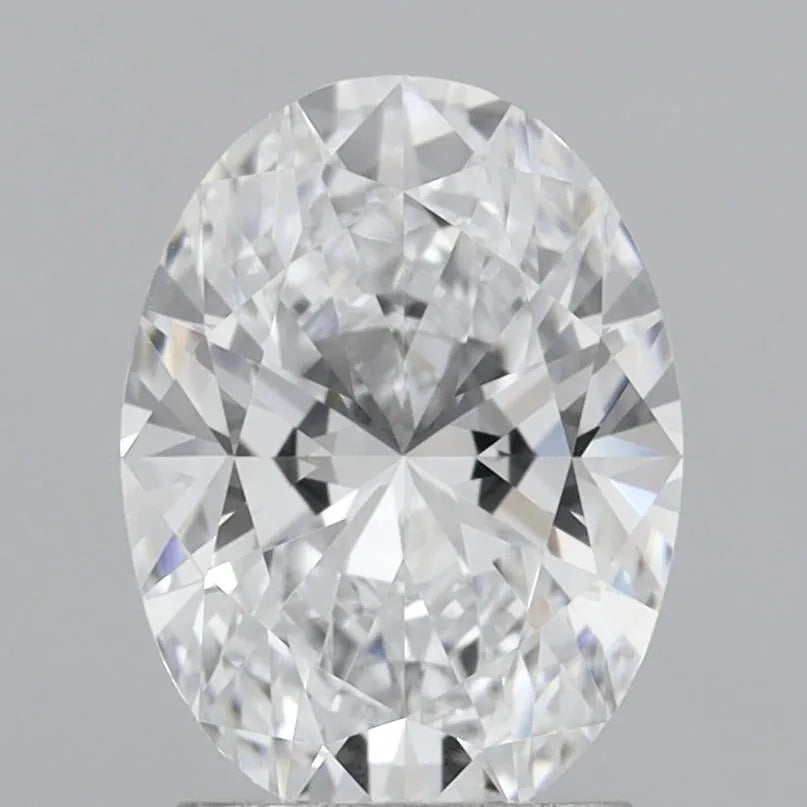2.10ct Oval Lab Grown Diamond (Colour D, Clarity VVS2, IGI Certified)
