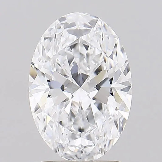 2.10ct Oval Lab Grown Diamond (Colour E, Clarity IF, IGI Certified)