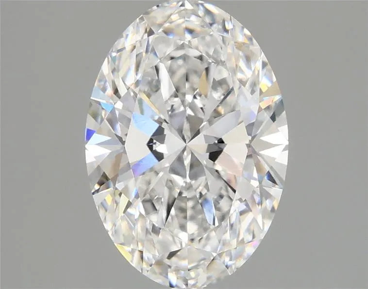 2.10ct Oval Lab Grown Diamond (Colour E, Clarity IF, IGI Certified)