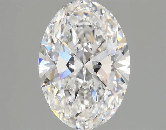 2.10ct Oval Lab Grown Diamond (Colour E, Clarity IF, IGI Certified)