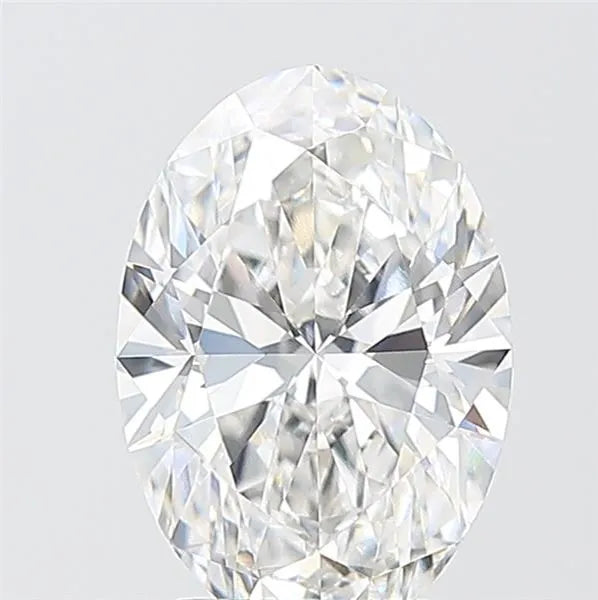 2.10ct Oval Lab Grown Diamond (Colour E, Clarity VVS2, IGI Certified)