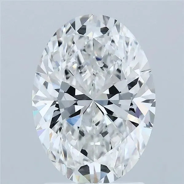 2.10ct Oval Lab Grown Diamond (Colour E, Clarity VVS2, IGI Certified)