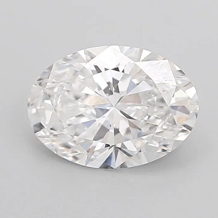 2.10ct Oval Lab Grown Diamond (Colour E, Clarity VVS2, IGI Certified)