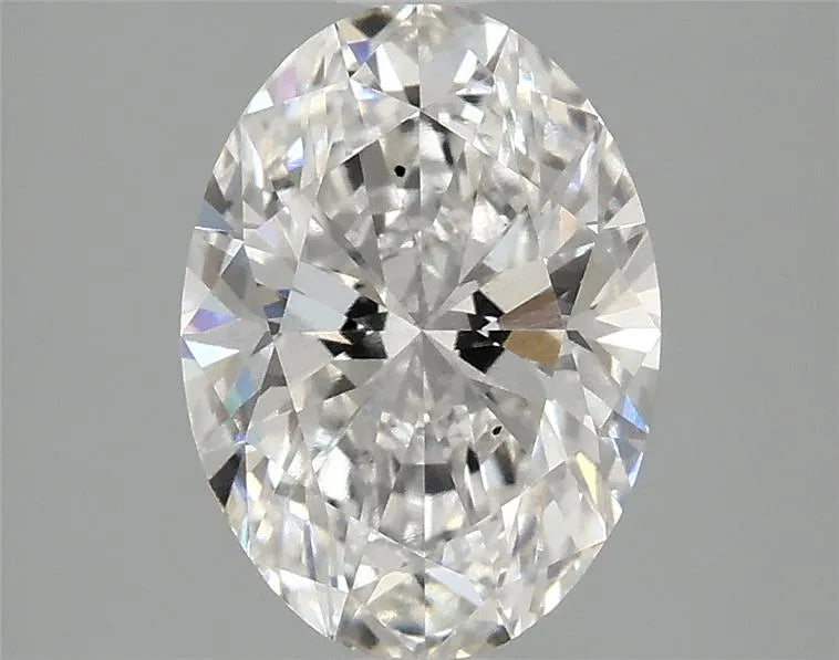 2.10ct Oval Lab Grown Diamond (Colour F, Clarity SI1, IGI Certified)