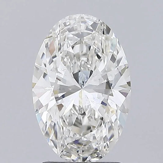 2.10ct Oval Lab Grown Diamond (Colour F, Clarity VS2, IGI Certified)